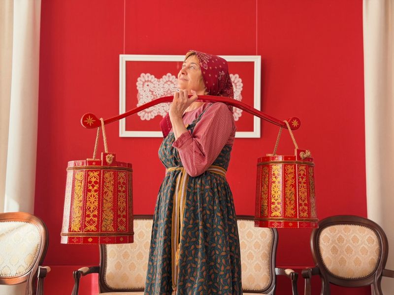 Выставка работ мастера НХП Ирины Комаровой 